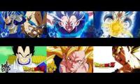 vegeta mix test one dragon ball