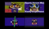 Klasky Csupo Sparta Venom Remix Quadparison 3