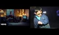 Kid dancing to En Mi Cuarto