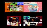 HTF VS TAWOG VS MLP VS GA VS SS VS KC VS KO VS FNAS Sparta Venom Remix Quadparison 1