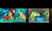 The Lion King VHS 1995 High & Low Sped Up Mirror and Backwards: Part 4