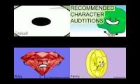 BFDI Auditions Quadparison #1