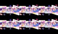 fix the broken toy// enjie