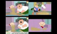 Family Guy Pukeing Quadparison