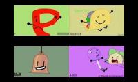 BFDI Auditions Quadparison #2