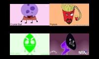 BFDI Auditions Quadparison #1