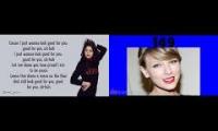 Selena Gomez ft. ASAP Rocky - Good For You (Normal and Pitch +1 Mashup)