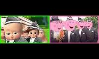 boss baby vs peppa pig coffin dance