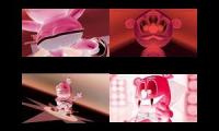 Gummy Bear Song HD (Four Red & Negative Versions At Once)