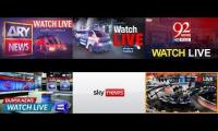 ARY, SAMAA, DUNYA, 92, SKYNEWS, Al Jazeera English | Live