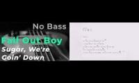 Sugar Were Goin Down - Bassless Backing Track