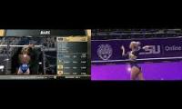 2021 NCAA Gymnastics Champs Semi-final Session 1 Bars 720p60 7732K