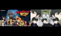 Boboiboy tidurlah VS Kanglim tidurlah