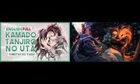 Tanjiro vs Rui english kinda