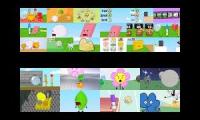 The First 19 BFDI/The First 3 BFDIA/The First 4 BFB Episodes At The Same Time (Intros Synced)