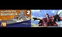 Mobile bismarck (Mobile armor x Bismarck vs hood)