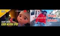 upin ipin vs abangupinipin kain merah ipin