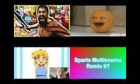 Sparta remix fourparison (my frist Sparta remix video)