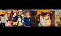 Fireman Sam Intro Mashup Comparison With All Languages