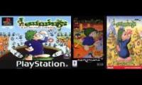 Lemmings Can Can 3DO PlayStation Combination