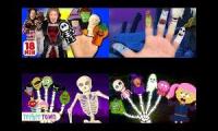 halloween finger family 4 parison