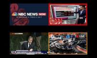 Four news stations at once