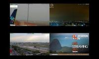 VCP GRU CGH E SDU LIVE CAM 4 TELAS