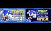 SONIC COLORS (ULTIMATE) REACH FOR THE STARS MASHUP ANIMATED LYRICS (60fps)