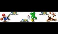 Mario Sports Mix - Basketball: Mushroom Cup Musics at Once