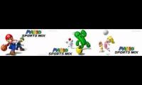 Mario Sports Mix - Dodgeball: Mushroom Cup Musics at Once