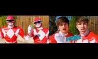 Mighty Smoshin Power Rangers English vs Espanol