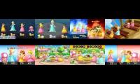 Mario Party 10 - Peach Vs Rosalina Vs Daisy Vs Toadette V2