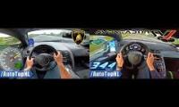LAMBORGHINI MURCIELAGO vs AVENTADOR SVJ by AutoTopNL