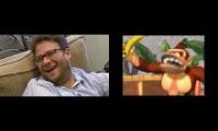 This is a mashup of Seth Rogen and Donkey