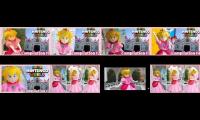 Super Nintendo World - Peach mascot compilation