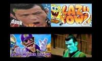 Thumbnail of We are number one but its a mashup of 4 other versions