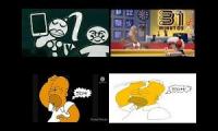 31 minutos vs homer doh sparta quadparison 1