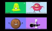 BFDI Auditions Quadparison #6