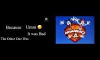 The 1993 Animaniacs Theme Song VS My Cover (The Better One) Of The 1993 Animaniacs Theme Song