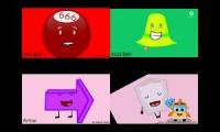 BFDI Auditions Quadparison #2 (Alt)