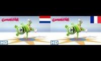 Ik Ben Een GummiBeer HD Dutch and Je mappelle Funny Bear HD French 2 Languages Mashup