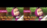 Masha y el Oso No Es Fácil Ser Niño y Haciendo Monerías 