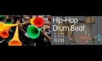 Hip hop drum track vuvuzuela