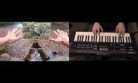 Unclogging a drain with a soundtrack