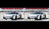 Underground Racing Lamborghini Gallardo TT X Version @dragy acceleration MPH & KPH