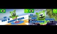 Eu Sou O Gummy Bear HD Brazilian Portuguese and Eu Sou O Ursinho Gummy HD Old Brazilian Portuguese