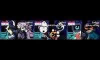 Tabi, Taki & Hex vs. Ruv, The Spooky Kids and Whitty