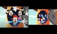 Me and Baba Sing The 2020 Animaniacs Theme Song