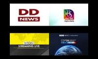 4 - DD NEWS, SANSD TV , INDIA TV N bbc  - MAN SINGH