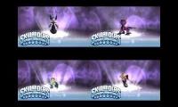 All 4 Undead Skylanders Spyros Adventure Soul Gem Previews At Once